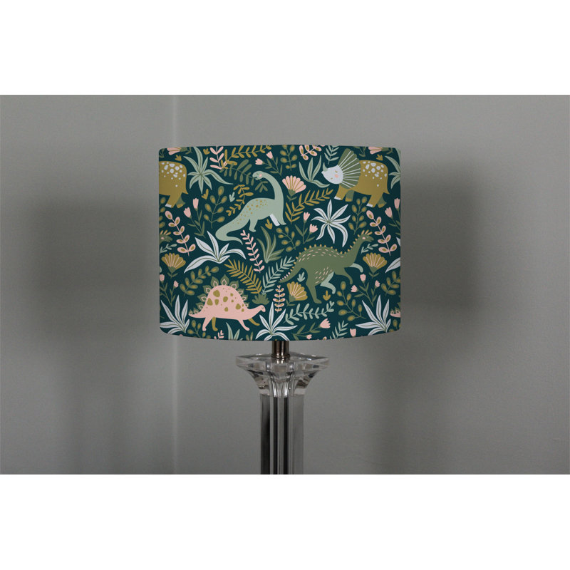 25 cm H Drum Canvas Lamp Shade ( Clip On )