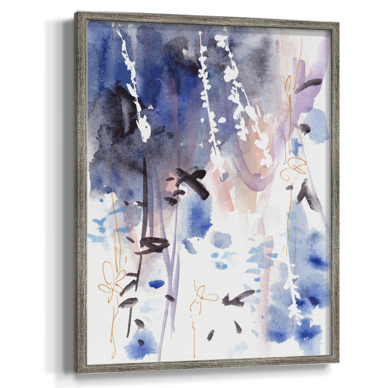 Late Night Breeze IV Framed Print - Solid Wood, 11" H x 9" W