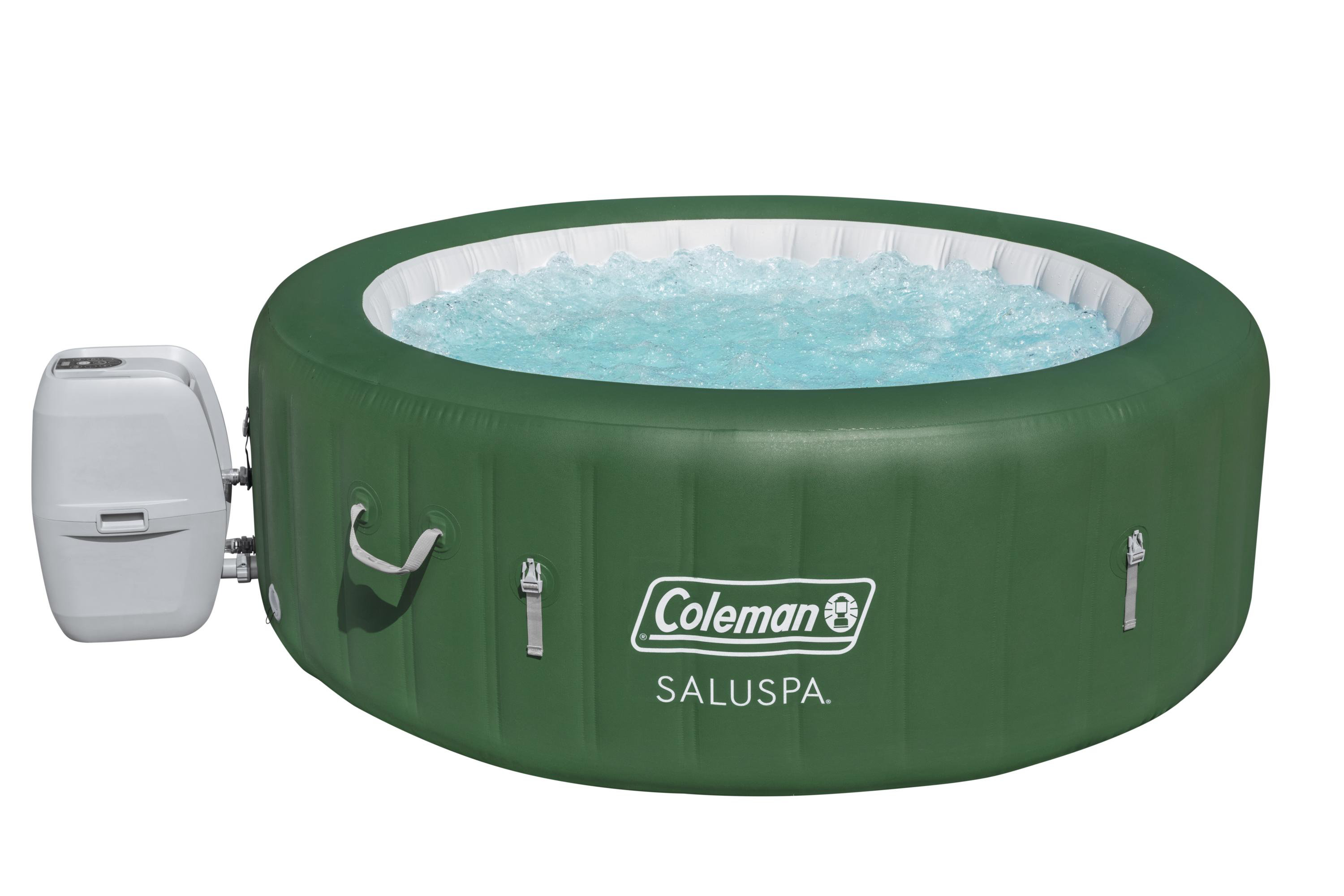 Coleman Saluspa 6 Person Portable Inflatable Outdoor Hot Tub Spa 
