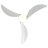 Nicola 52" 3 - Blade LED Standard Ceiling Fan with Remote Control and Light Kit Included-1709593194