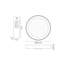 Male Acrylic LED Flush Mount-50933703