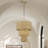 Weavington 2 Light Antique Gold Leaf Pendant
