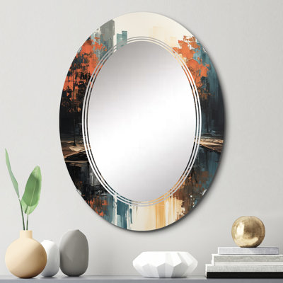 Limasol - Miroir mural moderne ovale