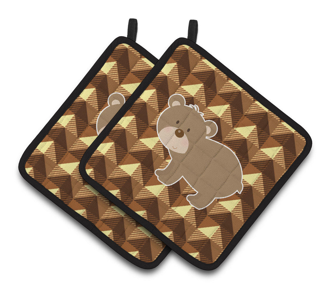Caroline's Treasures Polyester Potholder (Set of 2) Caroline's Treasures