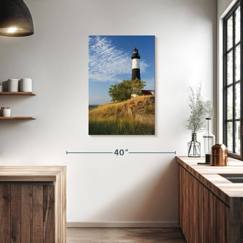 Phare Lilie Big Sable Point II, H 36 po x l 24 po