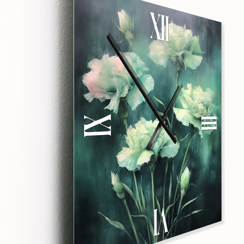 Horloge murale Carnations, Grand