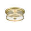 Plafonnier encastré rond 2 lumières Transitional-1446829833