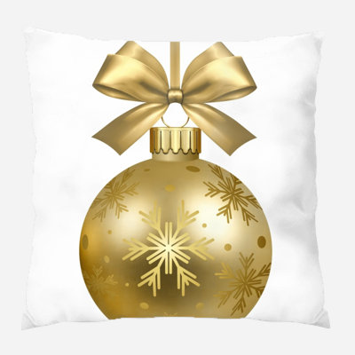 Canvas Outdoor Reversible Throw Pillow