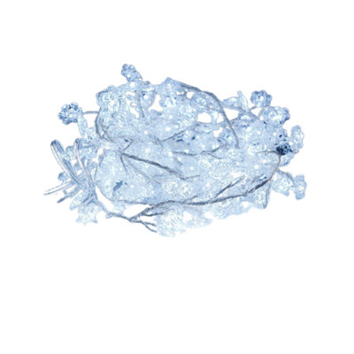Snowflake Fairy LED Battery String Light