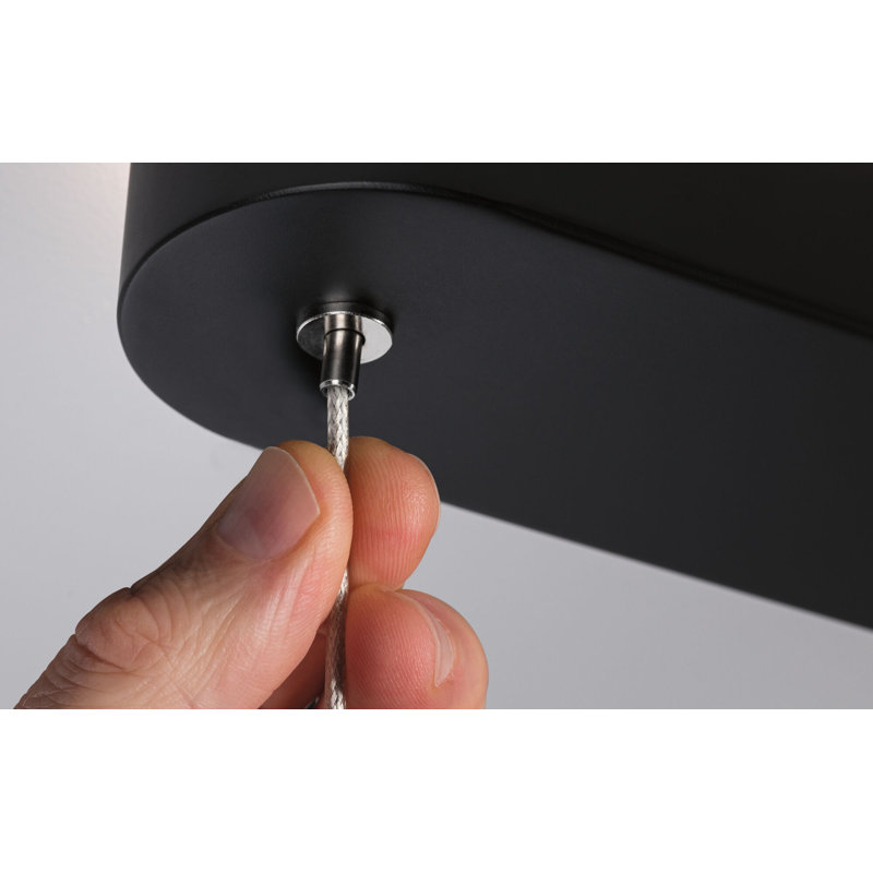1 - Light Black LED Pendant
