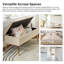Banc de rangement rembourré en velours Kajana-1706549056