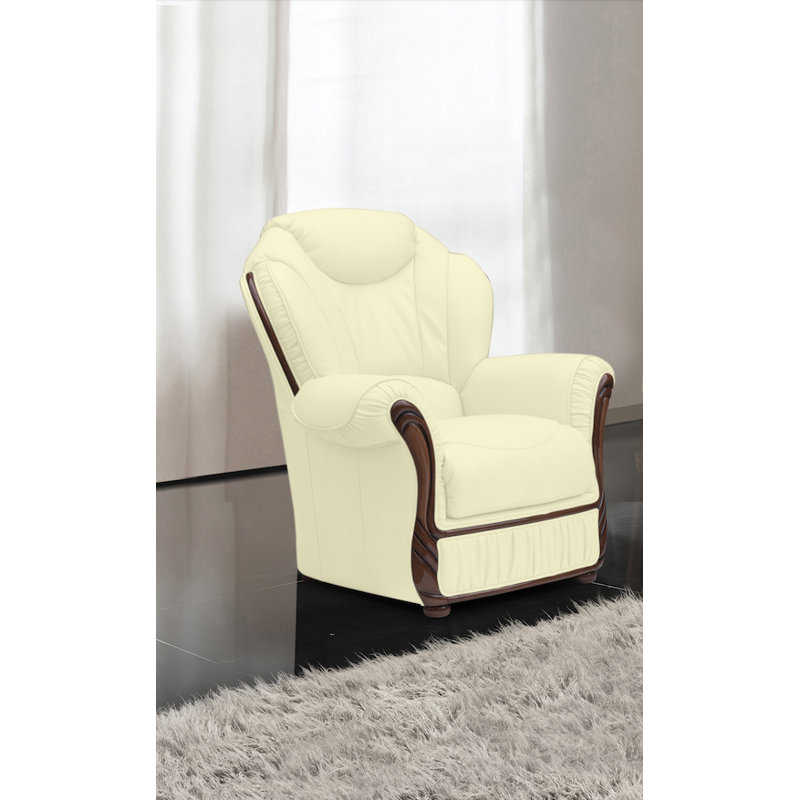 Kipling Faux Leather Armchair, Beige