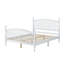 Lit plateforme en bois avec tête et pied de lit-329895604-329895607
