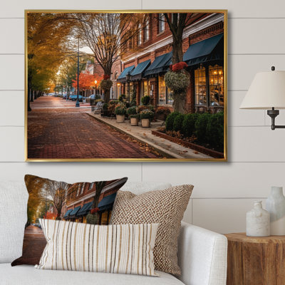 Charmante vieille rue du Kansas, Missouri I, reproduction sur toile