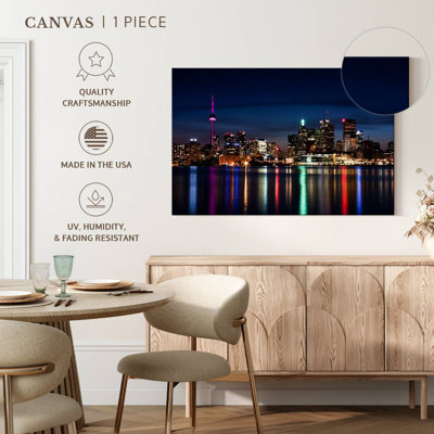 Sireci Toronto Skyline At Night