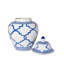 Imperial Ceramic Ginger Jar, Blue