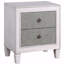 Table de chevet 2 tiroirs