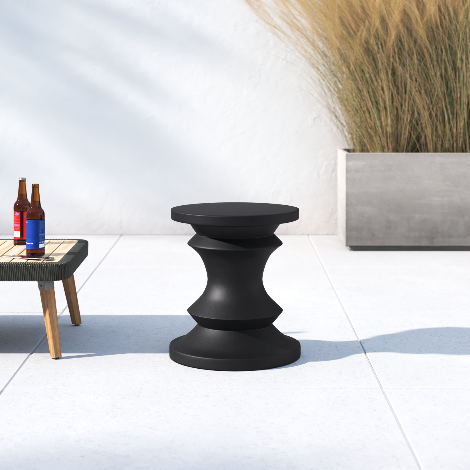 Lark Manor™ Alisiana Concrete Garden Stool & Reviews | Wayfair