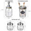 Ensemble d'accessoires de salle de bain Mason Jars-59384207