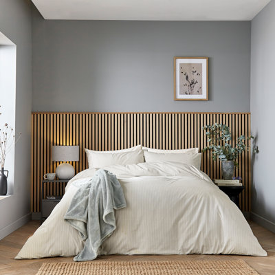 Twill Stripe Duvet Cover Set