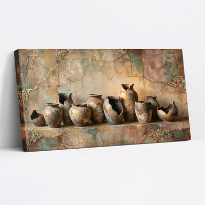 Ancienne poterie, reproduction d'art sur toile, ensemble de 1