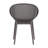 2-Pack Modern Lounge Chairs – Indoor/Outdoor All-Weather PP Plastic, Lightweight  for Patio, Beach, Living Room-2145181189