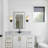 1 - Light Dimmable Armed Wall Sconce Wallchiere With Faux Alabaster Shade-1803396486