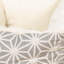 Hamm Geometric Polyester Pet Bed