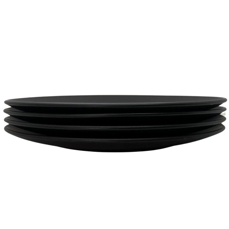 Assiette plate The Contour - ensemble de 4, Beige