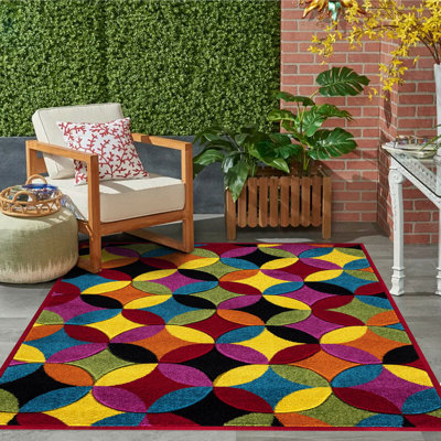 Peterman Geometric Area Rug