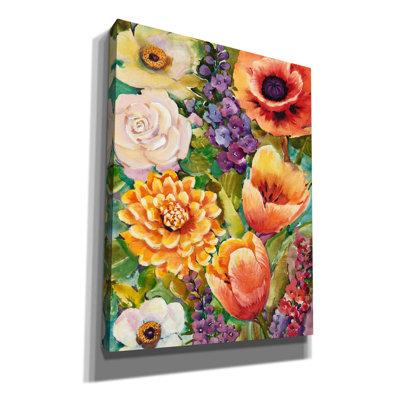 «Flower Bouquet II» par Tim O'toole, art mural sur toile