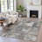 Machine Washable Indoor/Outdoor Xhevrie Pewter Rug-111928033