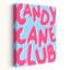 Impression sur toile «Candy Cane Club»-133611538