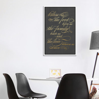Blessing 1 Piece Wall Art on Canvas