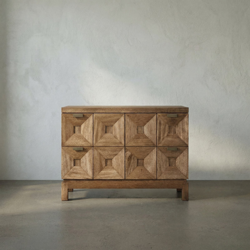 Musashi 2 Drawer, Large, Dark Walnut