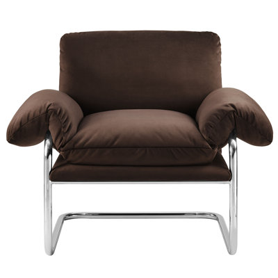 Ansel Performance Velvet Accent Chair