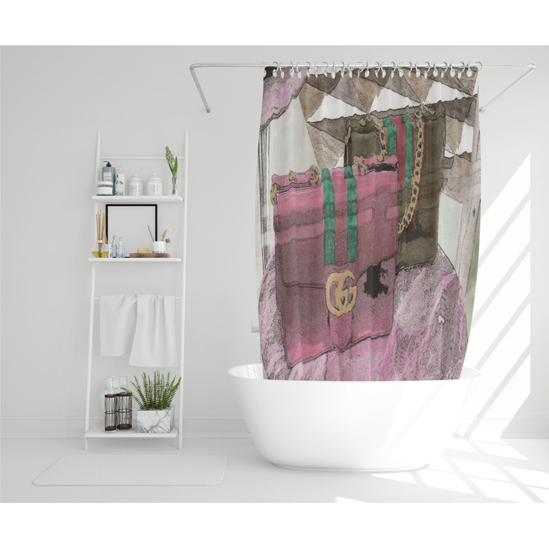 Putney Polyester Shower Curtain Set