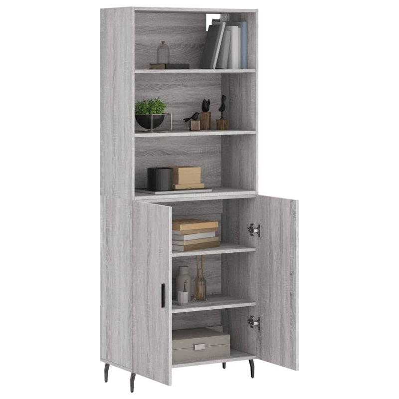 Salzmann 69.5cm Sideboard, Grey Sonoma