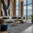Machine Washable Gray Area Rug-1413180144