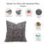 Housses de coussin en lin épais Fab Fabine (Saraswati, vert)-97419203