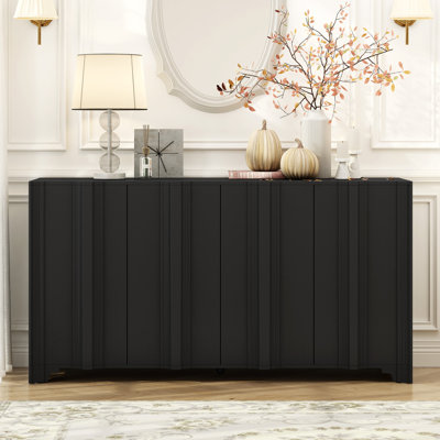60" W 4-door Storage File Cabinet Credenza by Hokku Designs