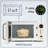 Nostalgia 0.7 Cubic Feet Countertop Microwave-89056570