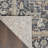 Melani Oriental Navy Blue/Beige Area Rug-1980709312