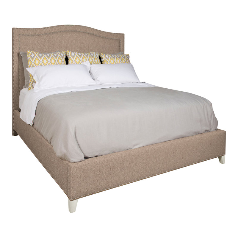 Caroline/Casey Upholstered Bed, Havana, Tarbee Pebble, King