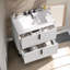 Meuble-lavabo avec lavabo en céramique Hurlburt-1651670538