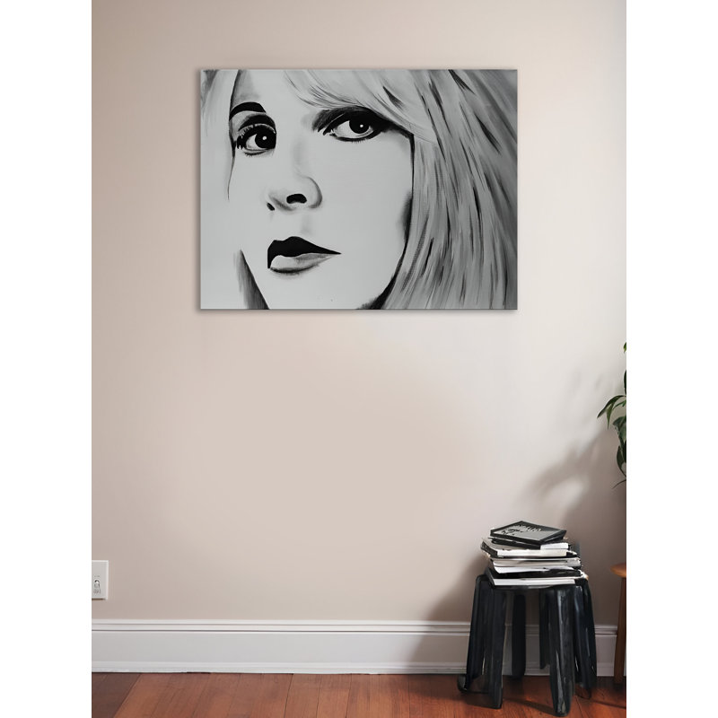 « stevie nicks », reproduction sur toile tendue, H 24 po x l 32 po