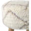 Tabouret d'appoint en bois manufacturé