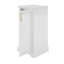 Meuble-lavabo de 16 pouces avec lavabo en céramique, tablette réglable, style français
