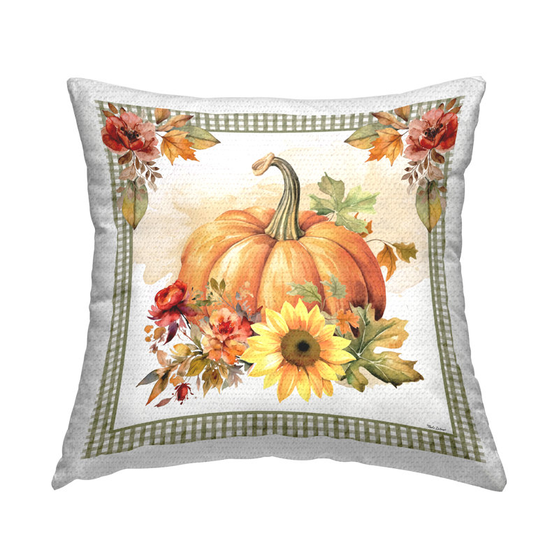 Coussin extérieur Gingham