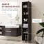 Armoire de rangement haute avec miroir Kleankin-571360029